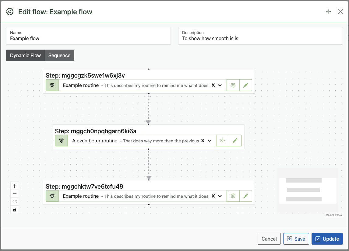 SyncEngine Flow Example